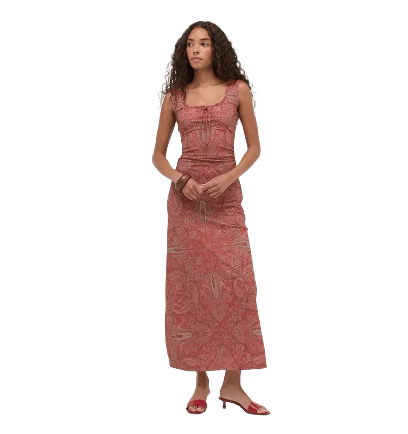 The Coraline Dress - Cypress Paisley