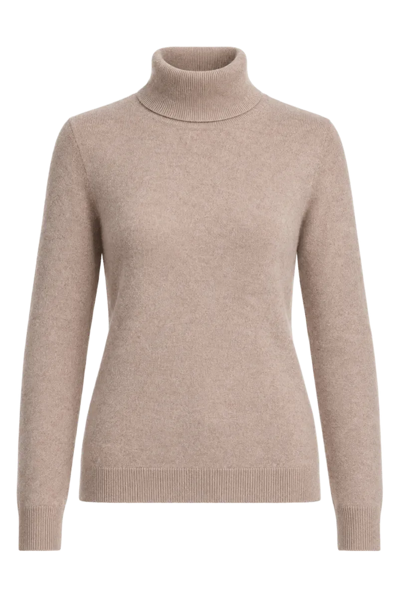 100% Cashmere Turtleneck Sweater - Exclusive