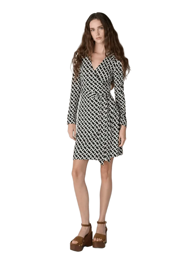 Jeanne Silk Jersey Wrap Dress