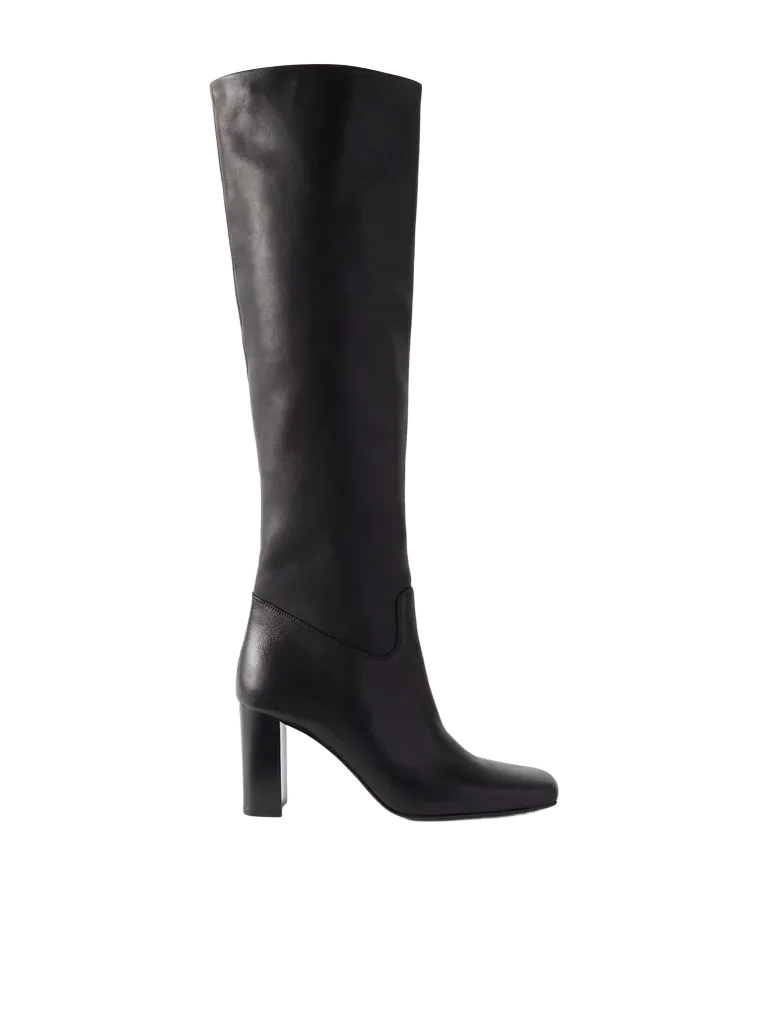 Petra 85 leather knee-high boots