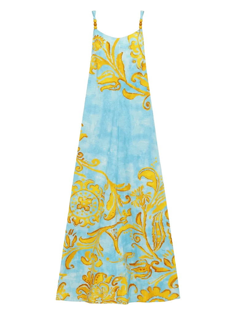 The Luffa Bead Scoop Dress