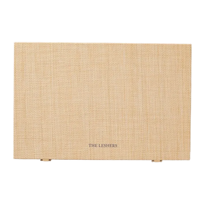 Raffia Backgammon Game Set