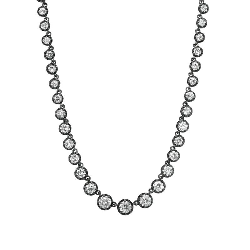 Old Euro Riviere Necklace