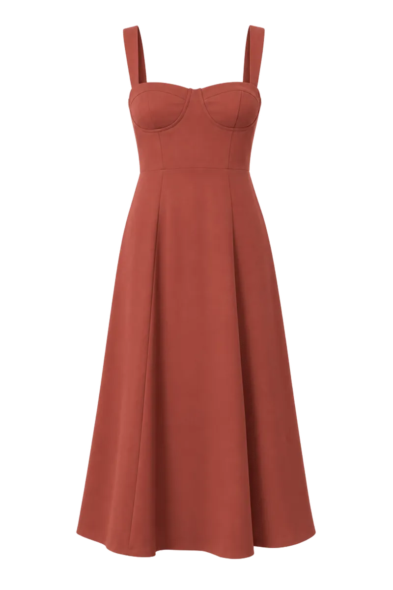 Corset Midi Dress