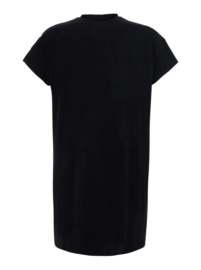 Rick Owens Oversized Cotton T-Shirt — Black