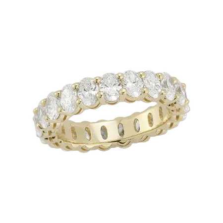 DRD 0.20 Ct. Oval Diamond Eternity Ring