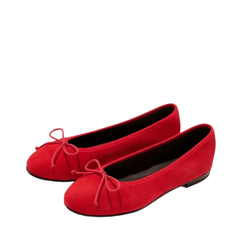 The Demi - Tomato Suede