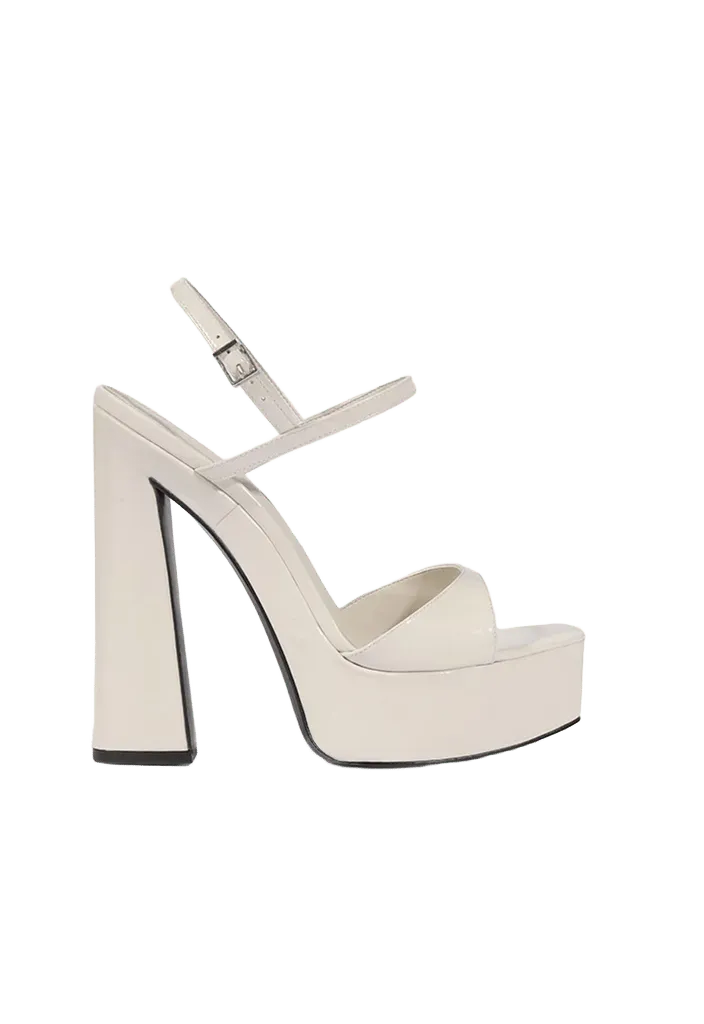 Arlene Patent Sandal