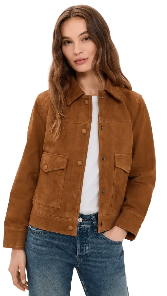 The Suede Boxy Jacket