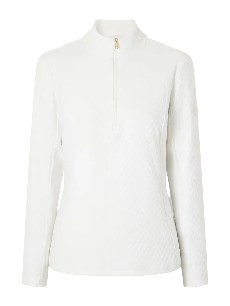 Claya chevron stretch-knit base layer