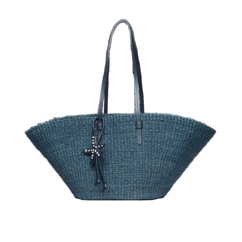 The East West Charm Tote - All Navy