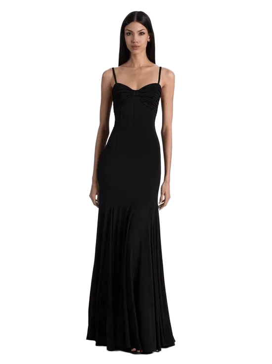 IRINA TWIST FRONT MAXI DRESS