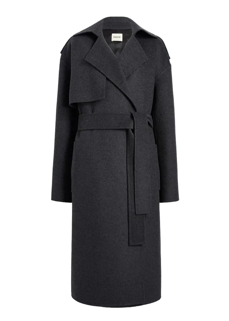 Manston Coat in Charcoal