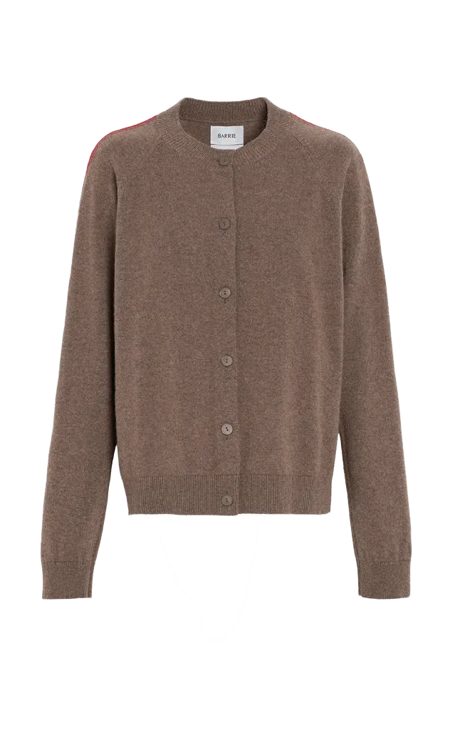 Cashmere Threadline Cardigan