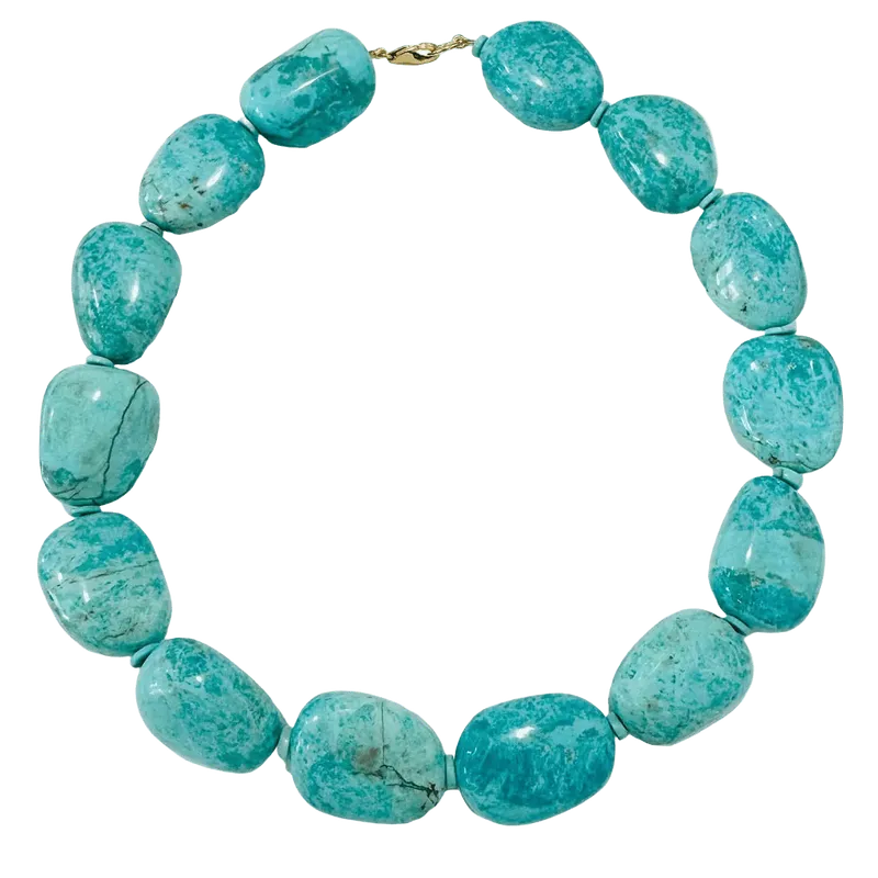 Fox Turquoise Statement Necklace