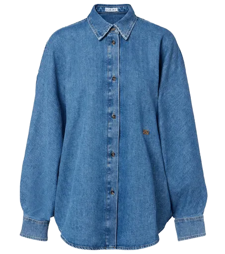Double L denim shirt