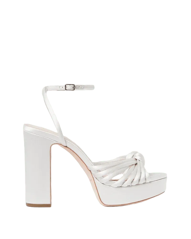 Rivka Cream Knot Platform Sandal