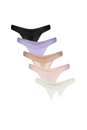 Sieve Thong in Pirouette (Pack)