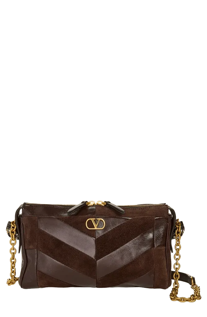 Small Panthea Leather Shoulder Bag