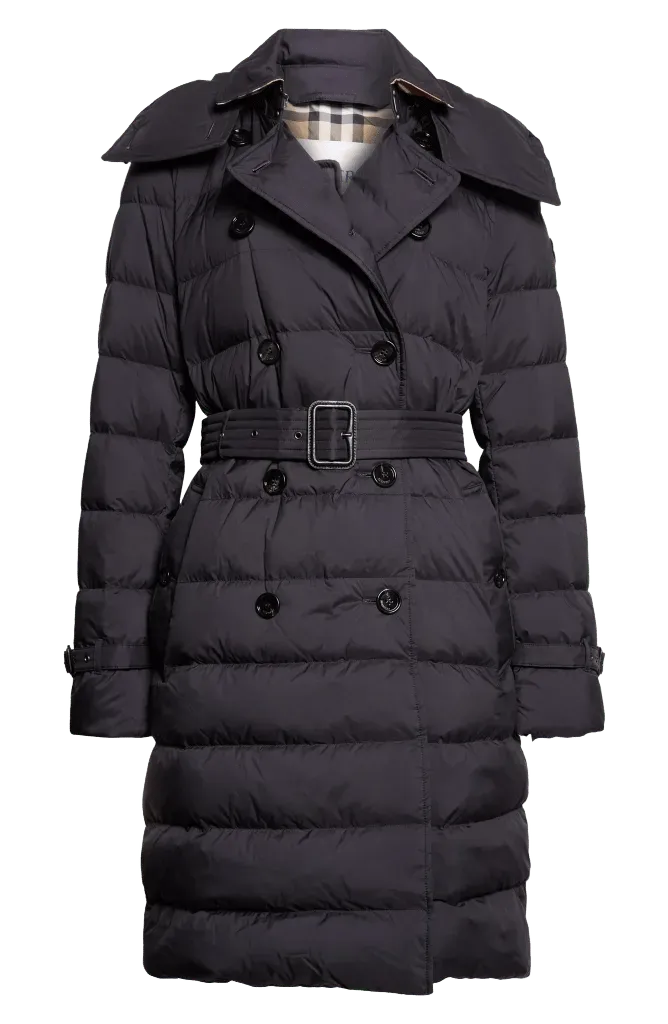 Audley Mid Length Nylon Down Puffer Coat