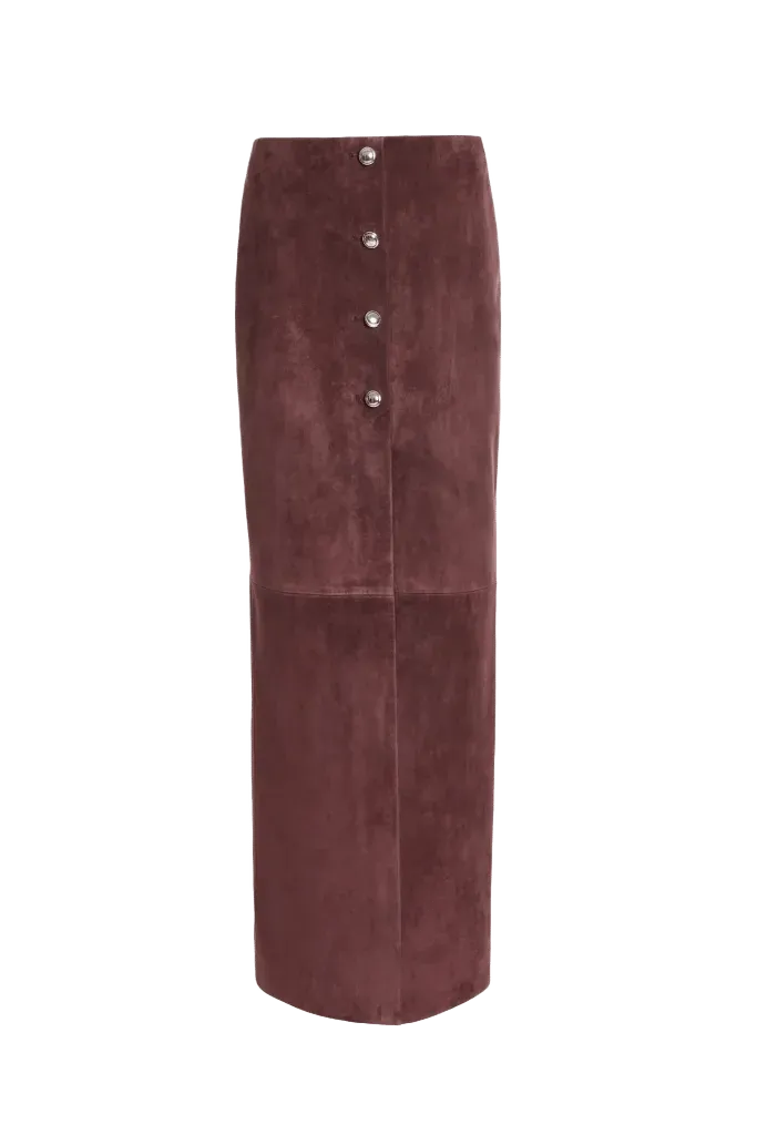 Pinkard Skirt in Deep Cherry