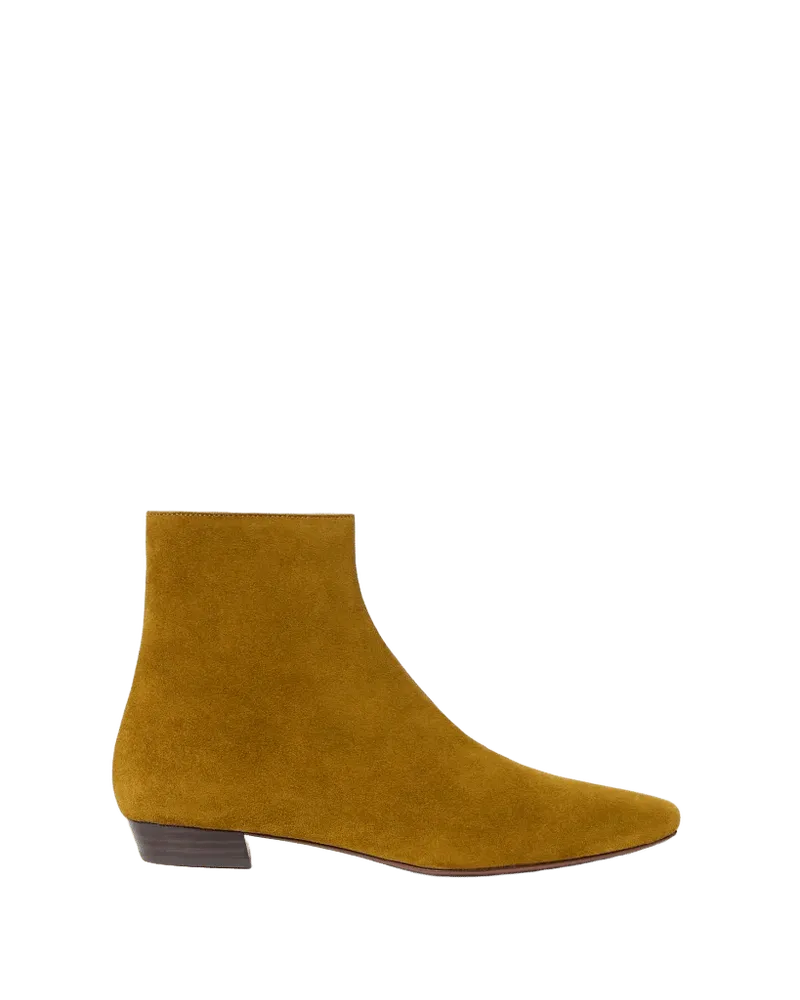 Siya Moss Suede Ankle Boot