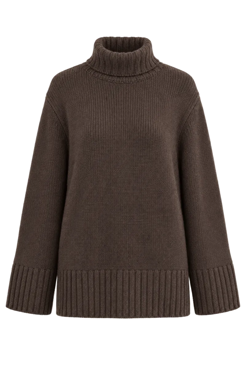 Cashmere Jet Turtleneck