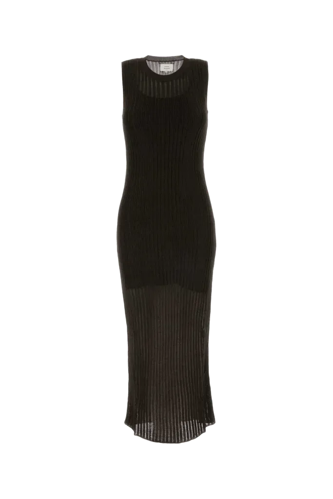 Loulou De Saison Midi Dress — Brown