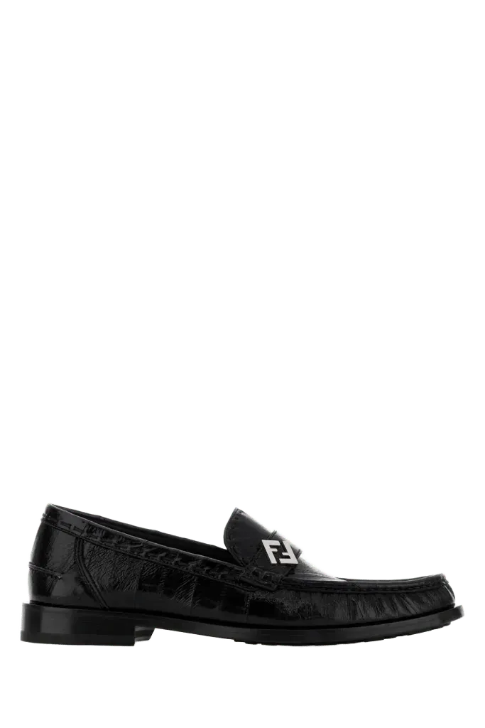Fendi Missina Lucida Loafer — Black