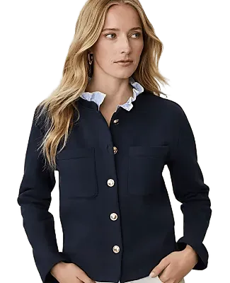 Weekend Ruffle Collar Jacket