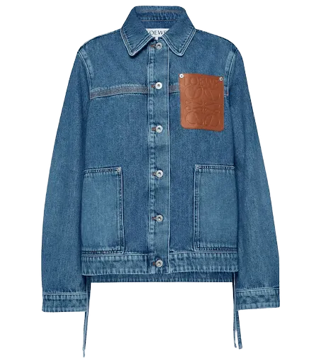 Anagram denim jacket