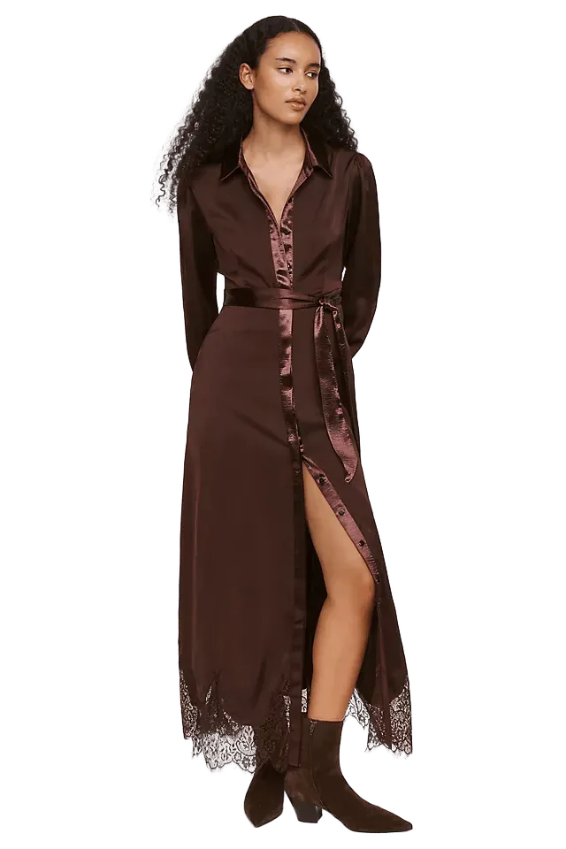 Bl-nk Jaeda Shirt Maxi Dress