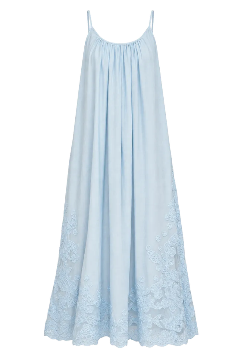 MAGDA DRESS - COASTAL