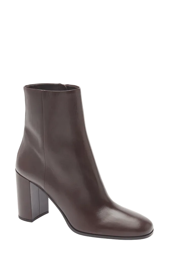 Leather Bootie