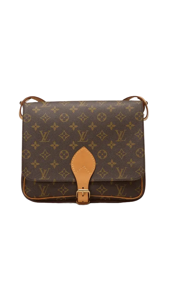 Louis Vuitton Monogram Cartouchiere Messenger Bag GM