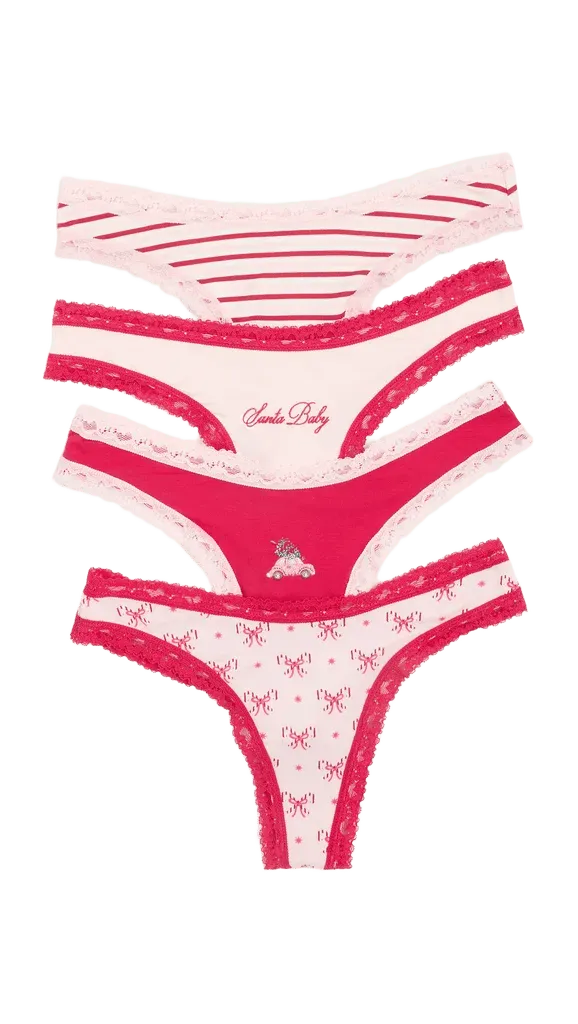Thong 4 Pack