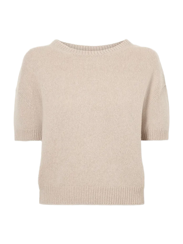 Golden cashmere sweater