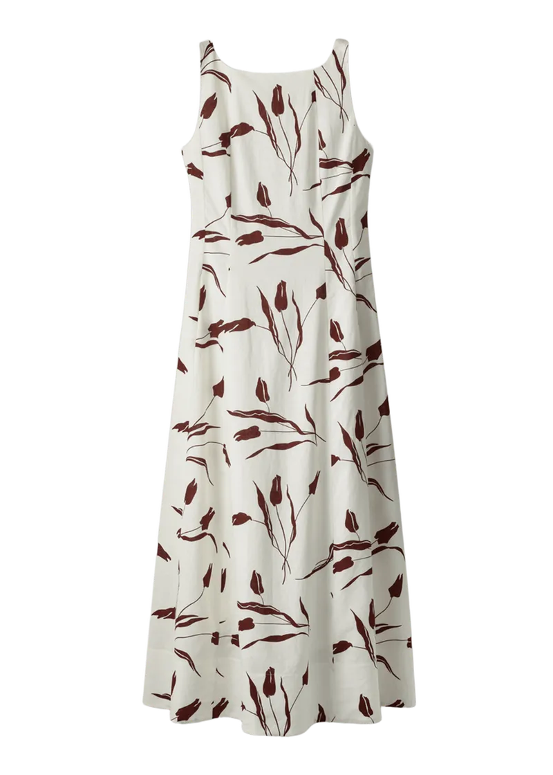 Fit + Flare Maxi Dress