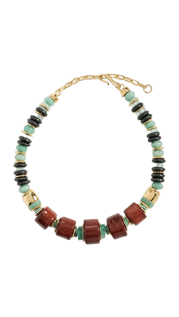 Granada Necklace In Rosewood