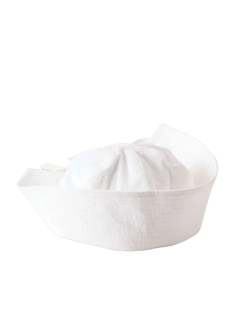 Sailor grosgrain-trimmed cotton sailor hat