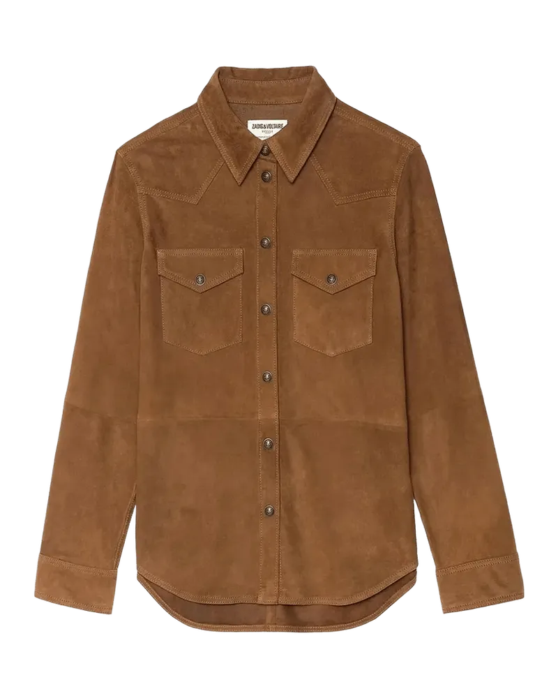 Thelma Suede Shirt