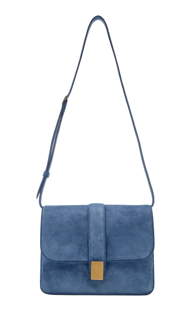 Blake Suede Crossbody Bag