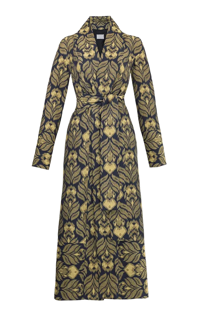 Silk Road Cotton-Blend Coat