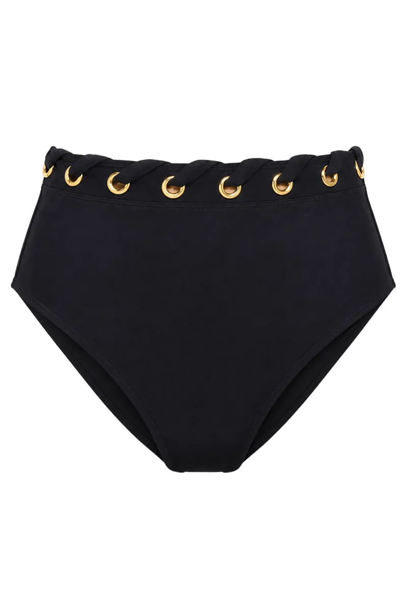 DreamSculpt High Rise Grommet Bikini Bottom