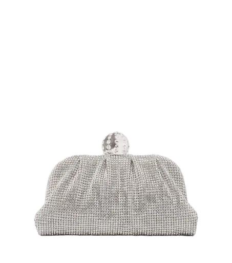 Tequila crystal-embellished clutch
