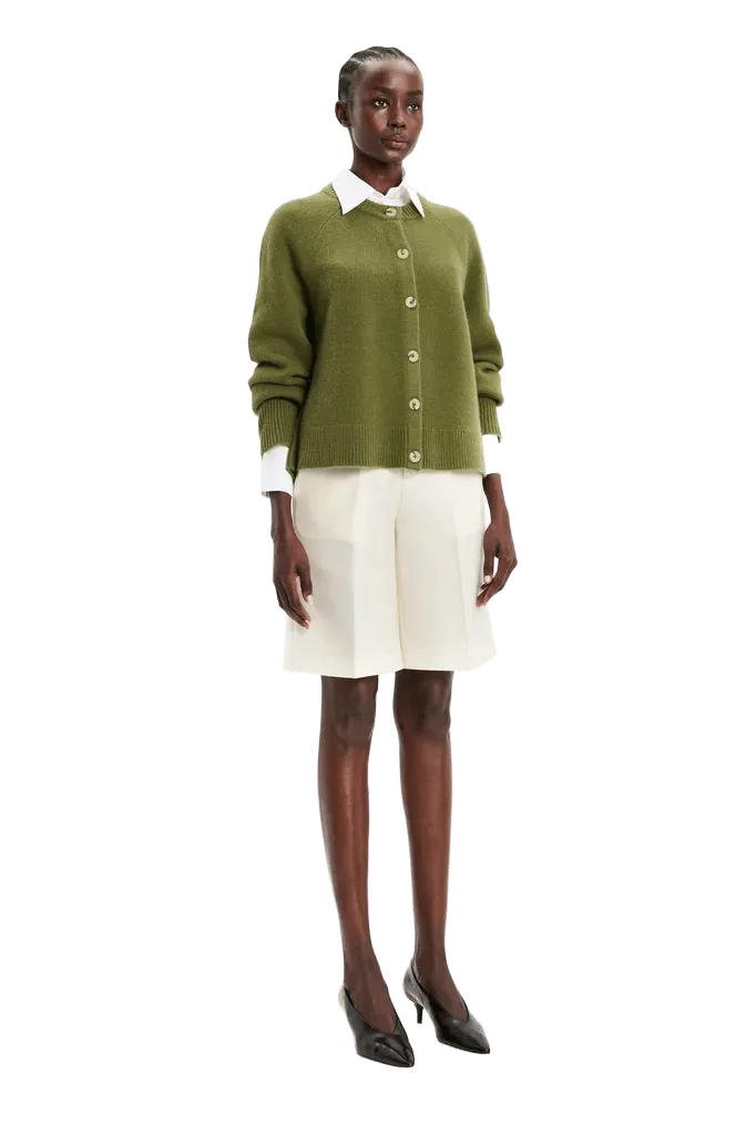 Belgravia Cardigan - Serpentine Green