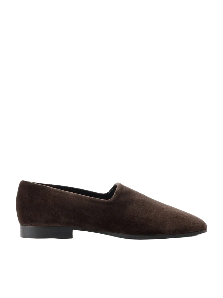 Safi velvet loafers