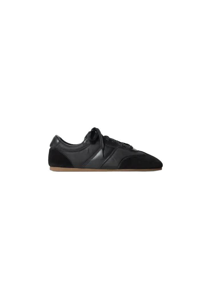 SOFT RUNNERS IN MIX NYLON NAPPA SUEDE LEATHER