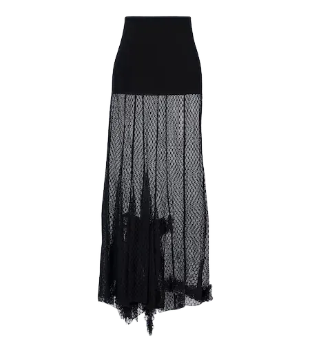 Ioana lace maxi skirt