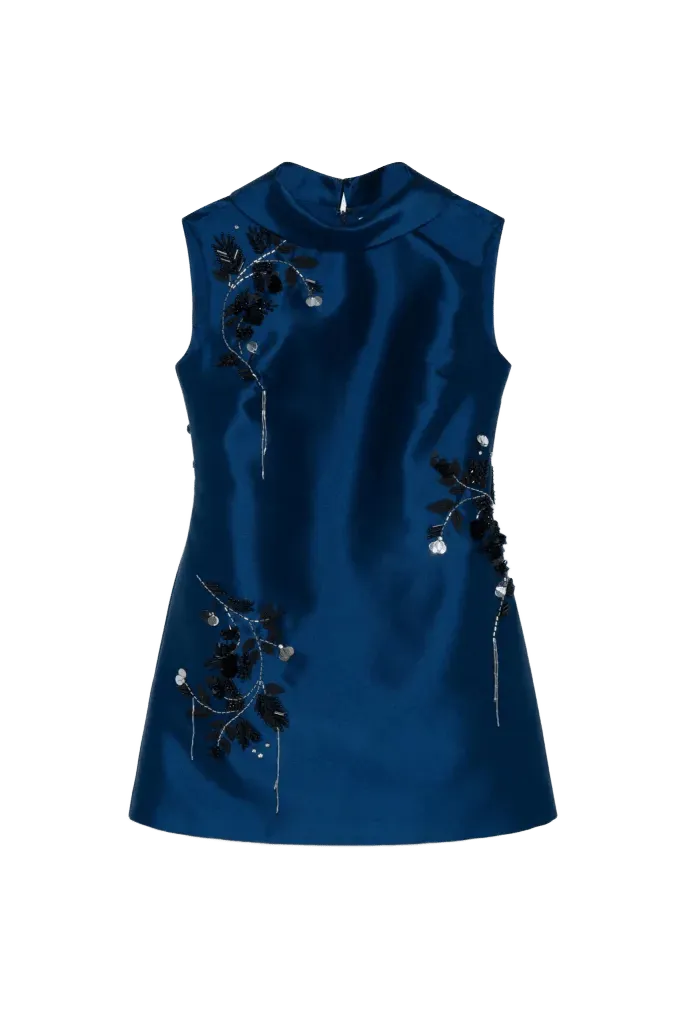 Renza Embellished Mini Dress